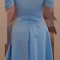 لباس آبی ساتن|لباس|بابکان, |دیوار