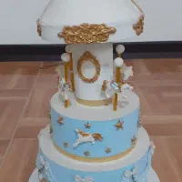 ماکت کیک برای عکاسی و پیانو کودک