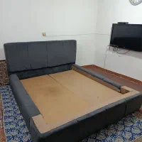 تخت خواب دونفره باتخته هاش تمیزوسالم قیمت مناسب