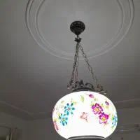 لوستر زیبا ۲عدد|لوستر و چراغ آویز|شاهرود, |دیوار