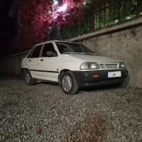 ماشین پراید سفید فروشی