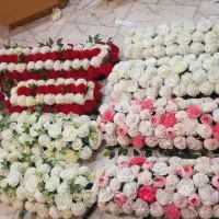 پنل گلمصنوعی مخصوص تالار/ سالن عقد/عمده و تکی