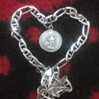 زنجیر نقره ایتالیایی قدیمی (اصل)