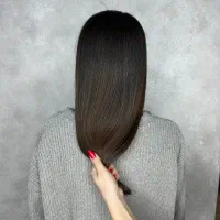 مدل کراتین کار توسط خودم مربی انجام‌میشود