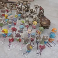 ۴۰ عدد دکوری بزرگ و کوچک|مجسمه، تندیس، ماکت|دامغان, |دیوار