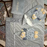 ست لحاف و تشک کودک و قنداق فرنگی