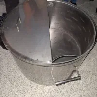 پاتیل پخت شیر دیگ چلو پز پروسس تانک میکسر 1000|ظروف پخت‌وپز|بندرعباس, |دیوار