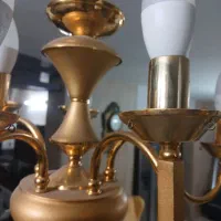 لوستر ۵ شاخه در حد نو|لوستر و چراغ آویز|شیراز, پودنک|دیوار