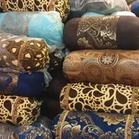 پشتی شکلاتی با پارچه شانل و مخمل|پشتی|خمینی‌شهر, |دیوار