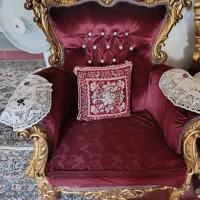 مبل مخمل قرمز قیمت توافقی