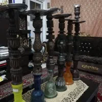 6 عدد قلیان چوبی طعم دار