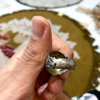 انگشتر نقره یاقوت زرد جوندارو قدیمی کاراستاد معراج|جواهرات|تهران, خرمشهر|دیوار