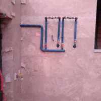 لوله کشی گاز. آتش نشانی. نرده
