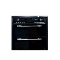 اجاق گاز طرح فر ۵ شعله رویه شیشه ولوم بالا