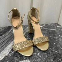 کفش پاشنه دار طلایی|کیف، کفش، کمربند|مشهد, کارمندان دوم|دیوار