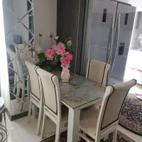 میز نهارخوری،|میز و صندلی غذاخوری|هرسین, |دیوار