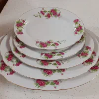 ظروف گلسرخی قدیم اصل ژاپن