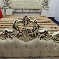 تخت خواب دونفره با دوتا پاتختی|تخت و سرویس خواب|تایباد, |دیوار