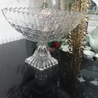 میوه خوری بلوری پایه دار