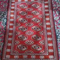 قالیچه دستباف ابریشم ترکمنی نو نو پا نخورده