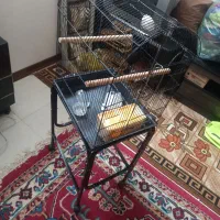 قفس پرنده پایه دار