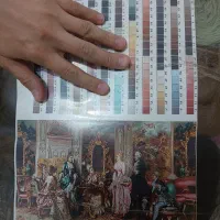 نخ و نقشه دو شاعر جوان|تابلو فرش|پردیس, فاز ۸|دیوار