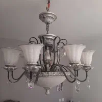 لوستر مدرن و شیک ۸ شعله|لوستر و چراغ آویز|اهواز, نادری|دیوار