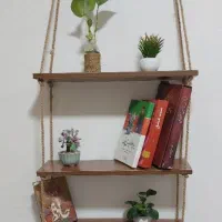 شلف دیواری سه طبقه