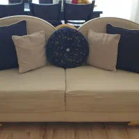 مبلمان ۸ نفره بسیار راحت (فروش بدلیل مهاجرت)|مبلمان خانگی و میز عسلی|رشت, معلم|دیوار