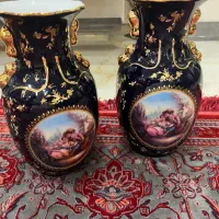 گلدان سرمه ای