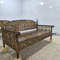 رنگ کاری چوب و مصنوعات چوبی|مبلمان خانگی و میز عسلی|کاشان, اراضی فتح المبین (محمدیه)|دیوار