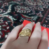 انگشتر ۱۸ عیار در حد نو|جواهرات|بندر ماهشهر, |دیوار