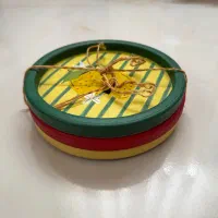 ست بشقاب چوبی طرح میوه و مرکبات بسیار جذاب و شیک