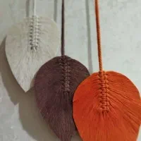 دیوارکوب مکرومه