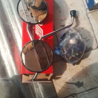 آینه رهرو فابریک و ببین هندا 125