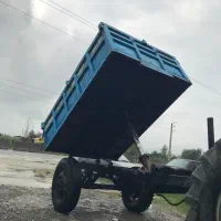 تریلی تراکتور  با جک کمپرس ۱۵تنی