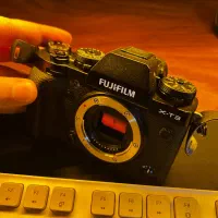 دوربین فوجی xt3 درحد نو خوش قیمت با لنز|دوربین عکاسی و فیلمبرداری|شیراز, شهرک سراج|دیوار