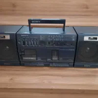 رادیو ضبط قدیمی سونی|سیستم صوتی خانگی|خوی, |دیوار