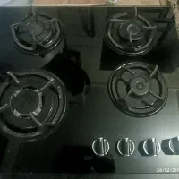 گاز رومیزی ۴ شعله برند تکنو در حد نو