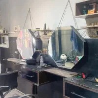 دکور همراه کشو آرایشگاه