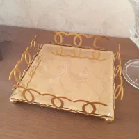 سینی. کریستال ولوازم پذیرایی