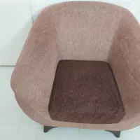 مبل راحتی همراه جلو مبلی سه نفره