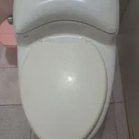 توالت فرنگی سالم وتمیزبادرنو|لوازم سرویس بهداشتی|فولادشهر, A3|دیوار