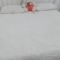 تخت دونفره با تشک رو تختی همه چی