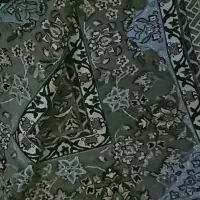 دوتا روفرشی زرکوب مخمل ابریشمی اصل یزد نونو ضخیم