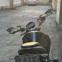 فروش موتور بنلی ۱۸۰ کاستوم شده مشکی