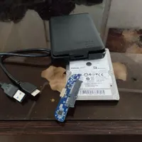 هارد به همراه باکس تبدیل به usb|قطعات و لوازم جانبی رایانه|اهواز, سپیدار|دیوار