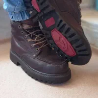 نیم بوت مردانه چرم