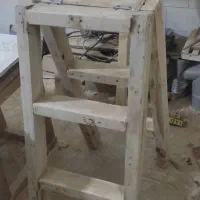 نردبان و پایه گل وسه پایه تاشو|ابزارآلات|سبزوار, شرق کال عیدگاه|دیوار