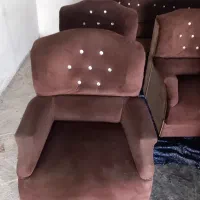 مبل راحتی۸ نفره|مبلمان خانگی و میز عسلی|نوکنده, |دیوار